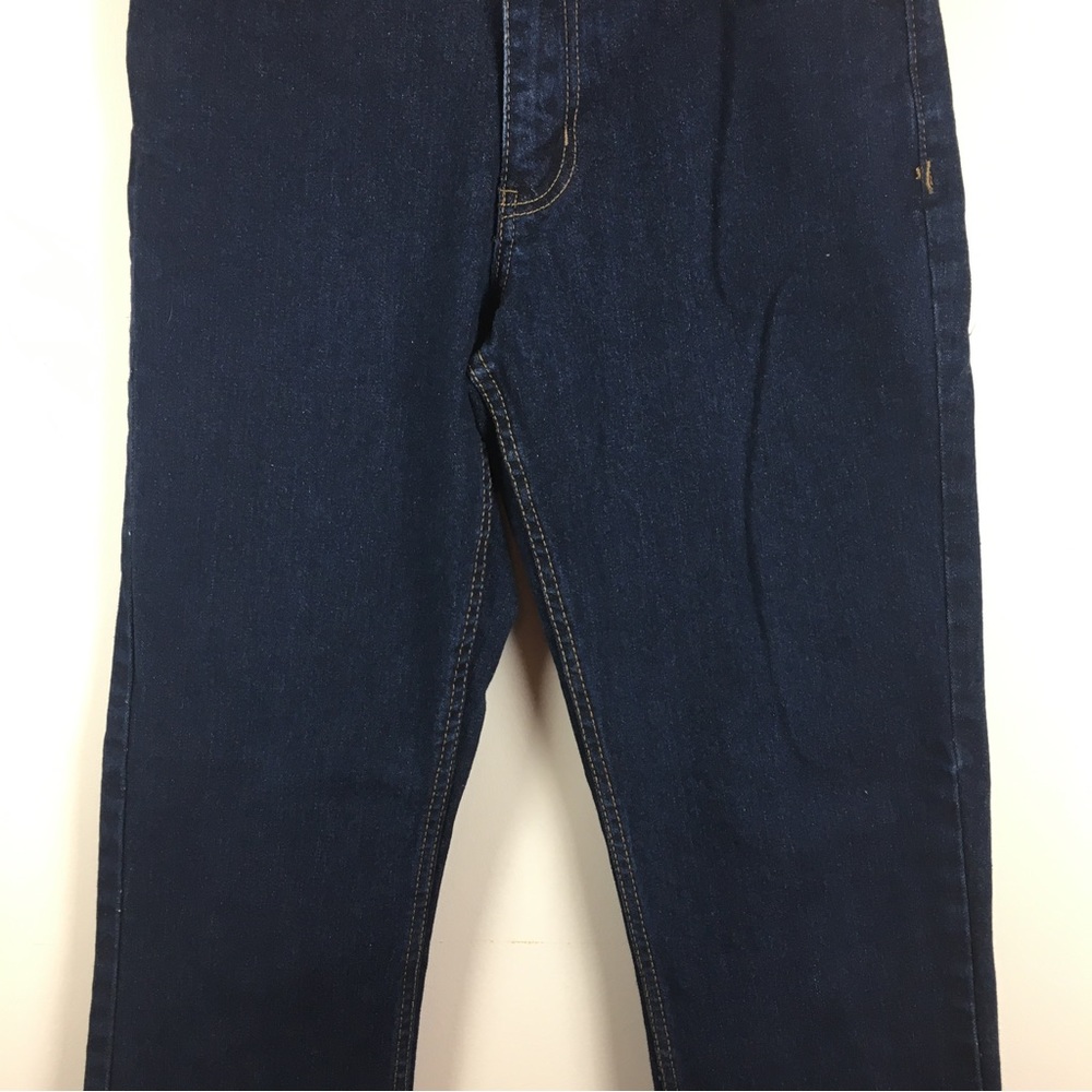 C E Schmidt Workwear Dark Wash Relaxed Fit Denim Jeans Stretch 30x32 - Picture 4 of 16